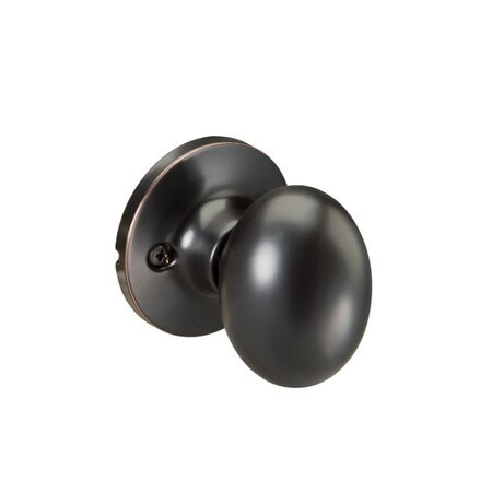 Yale Half Dummy Lock with Waycross Knob Oil Rubbed Bronze Finish WAD10BP